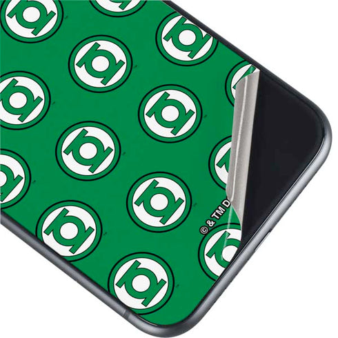 DC Comics Green Lantern Logo Pattern iPhone 11 Skin
